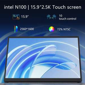 Ordinateurs portables Founder 15,9 pouces 1366x768 Quad Core AMD Ryzen 9 DDR5 16 Go de RAM 512 Go SSD+HDD 2 en 1 Ordinateur portable portable Prise US Neuf - Product Image 4