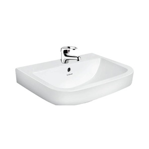 Lavabo Flotante Minimalista Personalizado Hind Ware para Vestíbulo, Lavabo Compacto de Cerámica Moderno que Ahorra Espacio - Product Image 2