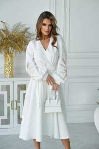 ชุดเดรสแต่งงานยูเครนสีขาวหรูหราวิจิตรวิสเฮาส์ทำมือพร้อมเครื่องประดับแบบดั้งเดิมเสื้อเบลาส์แต่งเอวธรรมชาติ - Product Image 2