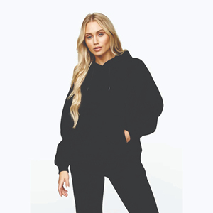 OEM sweats à capuche zippés en éponge française lourde surdimensionnée sweat à capuche court en coton polaire personnalisé sweats à capuche avec impression numérique pour les femmes - Product Image 3