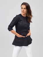 Massothérapeute cheveux et ongles personnalisé, vêtements de travail, tunique de luxe pour salon de beauté, uniforme de spa, hôtel, femme avec logo OEM