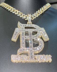 Pendentif chaîne en argent sterling 925 avec diamant blanc taille ronde cultivé en laboratoire et adorable nouveau design de luxe - Product Image 1