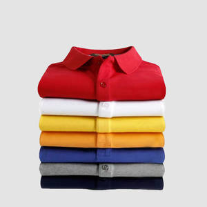 Low Price Custom logo Solid Color Blank Polo <b>Shirt</b> Men's Golf Printing polo <b>shirts</b> Cotton polo t-<b>shirt</b> Breathable Custom Logo - Product Image 1