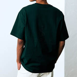 Durable Casual Style Men Loose Fit T-Shirt Breathable Cotton Fabric Comfortable <b>Summer</b> Street Fashion <b>Top</b> - Product Image 4