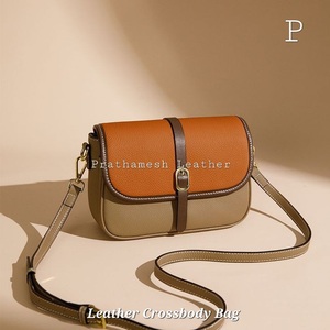 Sac à bandoulière en cuir résistant à l'eau de style japonais Finition de protection tout temps Matériaux durables Conceptions fonctionnelles fiables - Product Image 2