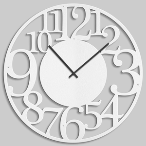 Horloge murale moderne en métal, vente directe en gros, pour chambre à coucher, salon, bureau, maison, art mural en métal de haute qualité - Product Image 3