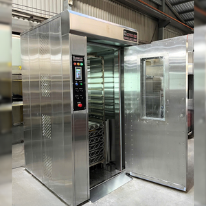 เตาอบโรตารี่ดีไซน์ทันสมัย KIEN TP.LD16 16 ถาด เหล็กสแตนเลส 380V พร้อมรถเข็น Altuntop รับประกัน 1 ปี อุปกรณ์ทำพิซซ่า - Product Image 3