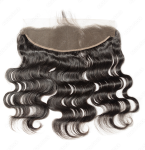 Direct de l'usine indienne HD Lace Frontal Virgin Hair Deep Wave Style 105G - Product Image 1