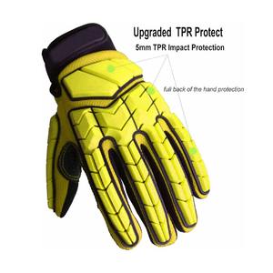 Guantes DE SEGURIDAD impermeables Horizon, guantes de trabajo de cuero con agarre antideslizante para soldadura, tareas industriales y de mantenimiento automotriz - Product Image 3