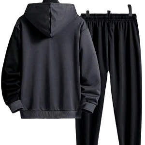 ชุดวอร์มออกกำลังกายผ้าฝ้าย100% ของผู้ชายชุดวิ่งออกกำลังกายแบบกำหนดเองได้ระบายอากาศได้ดีชุดวอร์มฤดูหนาว - Product Image 2