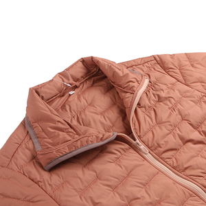 Femmes automne Safari veste surdimensionné motif à carreaux col montant fermeture à bouton unique toile imperméable poisson cuir détail - Product Image 4