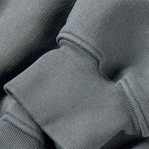 2025 Warm Fleece Crewneck <b>Sweatshirt</b> Custom Logo <b>Men</b> Cotton Fleece Winter <b>Grey</b> Casual Wear <b>Sweatshirts</b> Hosten Greek Enterprises - Product Image 4