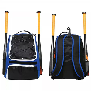 Mochila de Alta Calidad para Equipo de Béisbol, Sóftbol y T-Ball, Gran Capacidad, Impresión de Logotipo Personalizado Premium, 100% Poliéster de Secado Rápido - Product Image 1