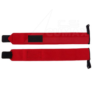 Muñequeras para gimnasio y Fitness a precio barato, muñequeras transpirables de alta calidad con logotipo personalizado - Product Image 3