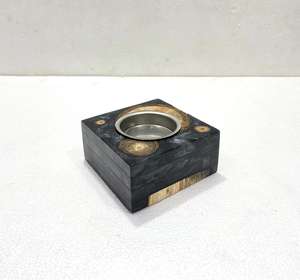 Quemador de Incienso Bakhoor con Incrustaciones de Resina Epoxi de Diseño Creativo, Elegante Decoración para el Hogar y la Oficina, Difusor de Aromaterapia, Regalo Perfumado - Product Image 2