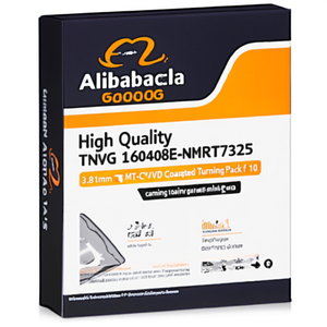Insertos de Torneado de Alta Calidad ISO TNMG 160408E-NMRT7325 D. 3.81mm MT-CVD con Recubrimiento, Paquete de 10 - Product Image 2