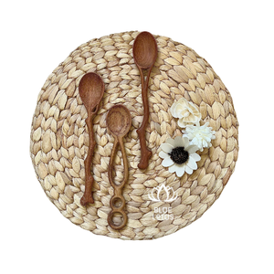 CUCHARA Y TENEDOR DE MADERA PERSONALIZADA DE DISEÑO CALIENTE CUCHARA PARA SERVIR MODELOS DE DIVERSIDAD A GRANEL NUEVO DISEÑO DE BLUE LOTUS FARM - Product Image 1