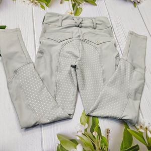 Pantalones de equitación por sublimación personalizables de fábrica al por mayor de calidad superior pantalones ecuestres elásticos con logotipo personalizado - Product Image 6