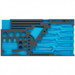 Hazet 2-Component Soft Foam Insert for <b>Tool</b> <b>Storage</b> Compatible with 1557/58 - Product Image 2
