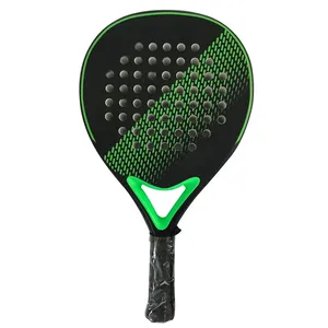 Raquette à pagaie personnalisée en fibre de carbone durable meilleure conception raquettes de padel couleur et taille personnalisées en gros personnalisées