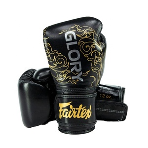Gants de boxe Fairtex de haute qualité pour le kick-boxing et le Muay Thai, gants d'entraînement professionnels en cuir de vache véritable pour adultes - Product Image 2