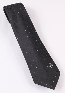 Masonic Regalia Corbata de seda con brújula cuadrada G Corbata de hombre formal ecológica hecha a medida de alta calidad - Product Image 4