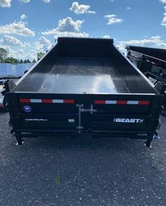 Compre este Remolque Volquete Telescópico Hidráulico de 7x16 con Laterales de 2 pies, Ejes de 7K y Engranaje para Uso Agrícola - Product Image 1