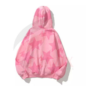 Veste à capuche populaire pour homme, décontractée, automne et hiver, fermeture éclair, en coton, avec patchs - Product Image 4