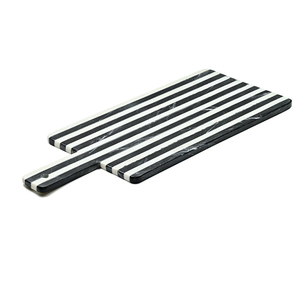 Planche à découper populaire en marbre avec bande noire et blanche Design indien Fabricant et fournisseur de qualité vérifiée - Product Image 1
