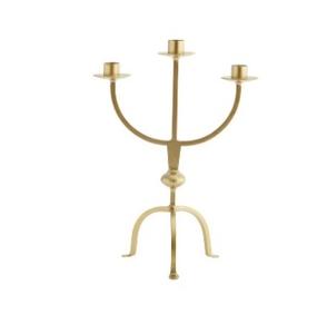 Fabricante y distribuidor Juego de tres artículos de mesa hechos a mano de metal en relieve Portavelas DE BODA Pieza central para bodas - Product Image 4