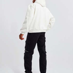 Vente directe d'usine couleur unie sweat-shirt logo personnalisé sweats à capuche unisexe hommes sweats à capuche pour hommes mode sweats à capuche pour hommes à bas prix - Product Image 2