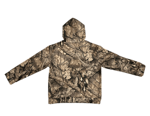 เสื้อฮู้ดลายพรางมีฮู้ดลายพรางมีซิปลายพรางต้นไม้จริงพิมพ์ดิจิตอล - Product Image 4