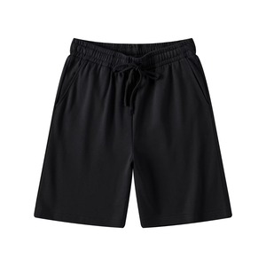 Pantalones Cortos Deportivos para Hombre, Nueva Moda Urbana, Color Liso, Teñido, Ecológicos, 100% Algodón, Secado Rápido, Ropa Deportiva Ligera, OEM 2025 - Product Image 3