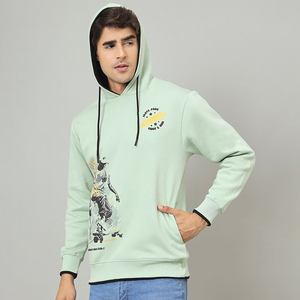 Sudadera con Capucha Extra Grande Personalizable para Hombre Fit2Fight, con Técnica de Bordado, para la Temporada de Invierno, Disponible en Grandes Cantidades - Product Image 2