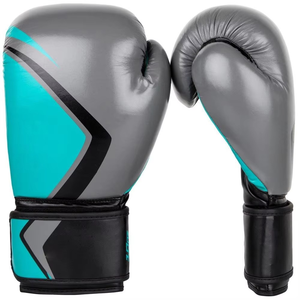 Gants de boxe professionnels personnalisés avec logo, confortables pour l'entraînement et les combats, pour hommes et femmes, avec lacets. - Product Image 1