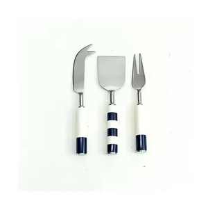 Offre Spéciale – Ensemble de Couverts de Mariage en Acier Inoxydable au Design Moderne, 5 Pièces, Écologique, Plaqué Argent, Manche Long, Poli Miroir, par G:E - Product Image 3