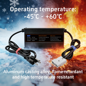 Pro-Level Durable Outdoor Waterproof Charger IP34 for Lithium Lead-Acid Electric <strong>Bike</strong> and Scooter Battery 500W - Product Image 5