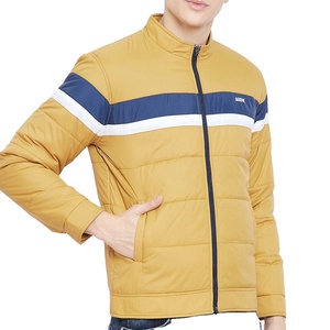 Chaqueta Acolchada de Alta Calidad para Hombre, para Clima Frío, con Cuello Alto y Logotipo Frontal, Transpirable, en Oferta - Product Image 3