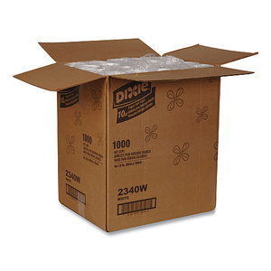 Gobelets en carton Dixie 10 oz Blancs 50/unité 20 unités/carton 1000 gobelets 2340W - Product Image 4