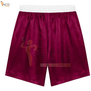 Short de boxe professionnel Concevez sur mesure votre propre short de boxe Short de boxe personnalisé unisexe blanc impression personnalisée - Product Image 2