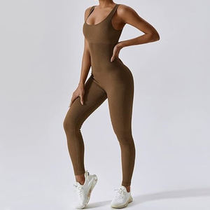 Wholesale Ladies One-Piece Sport Suit <b>Romper</b> One Piece Workout <b>Romper</b> High Quality Gym Clothing <b>Women</b> Yoga <b>Romper</b> - Product Image 4