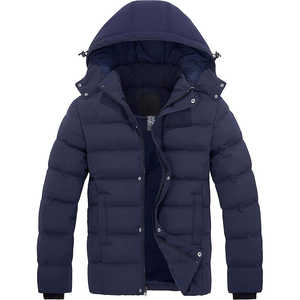 Veste matelassée unisexe en polyester/coton, coupe-vent et imperméable, avec empiècements patchwork sur le devant, couleur personnalisable, vente en gros, collection printemps - Product Image 5