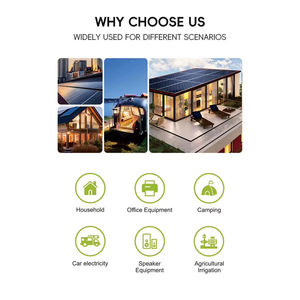 Batterie LiFePO4 intégrée 300Ah 15kWh avec onduleur, système solaire hors réseau ESS 51.2V 5kW hybride MPPT IP65 6000 cycles, garantie 10 ans - Product Image 2