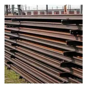 Hms 1 2 scarti di ferro in acciaio metallo pesante usato rotaia rottami R50 R65 sfuso triturato Hms fascio di rottami di acciaio per la vendita