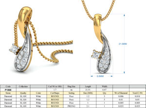 18K Gold Plated Teardrop Pendant Necklace with White Zircon Gemstone Beads Fashion Accessory for Women's Parties Perfect Gift - Product Image 4