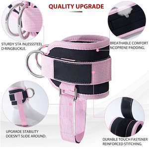 Neoprene Material Gym Ankle Straps Factory Custom 2026 Padded Ankle Straps - Product Image 6