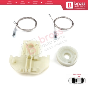 Kit de réparation de lève-vitre BWR289, porte arrière droite pour Focus MK1 4/5 portes, berline, station-wagon, 1138203 - Product Image 6