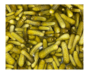 Concombres de bébé en saumure Concombre en conserve conservé dans du vinaigre-Cornichons marinés - Product Image 1