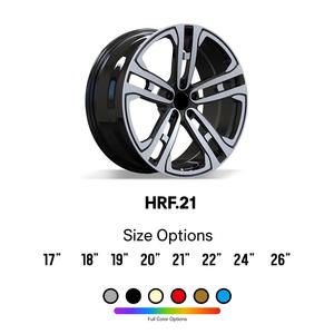 ล้อฟอร์จ 20 นิ้ว สีดำเงา ลาย Gunmetal Machined Face แบบ 5 ก้านคู่ ขนาด 30 มม. ใหม่ เหมาะสำหรับ Q5 Q7 Q8 A6 A7 A8 RSQ8 - Product Image 4