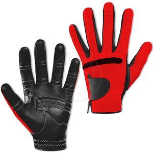 Nouveau design de gants de golf personnalisés en cuir pour hommes gauchers avec prise en main améliorée - Product Image 1